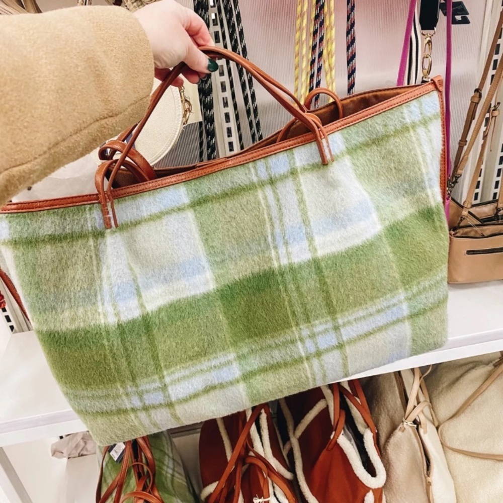 Plaid Craft Tote Handbag - Universal
Thread™ Green new